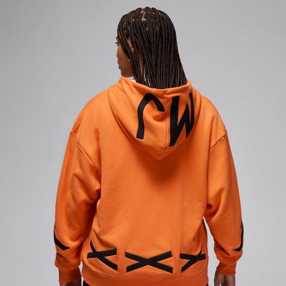 Air Jordan x Nina Chanel Abney Hoodie Orange Size XXL NEW WITHOUT TAGS - Picture 2 of 11